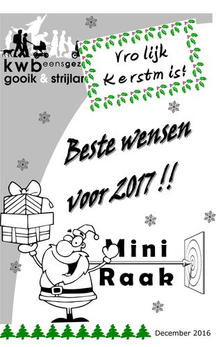 Kaft van Mini Raak 201612